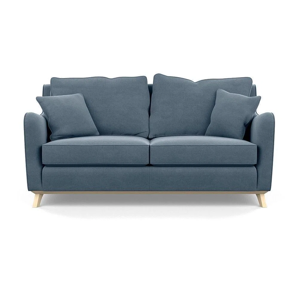 Heal's Ravello 3 Seater Sofa Linen Mix Hessian Natural - Heal's UK Furniture – image 103