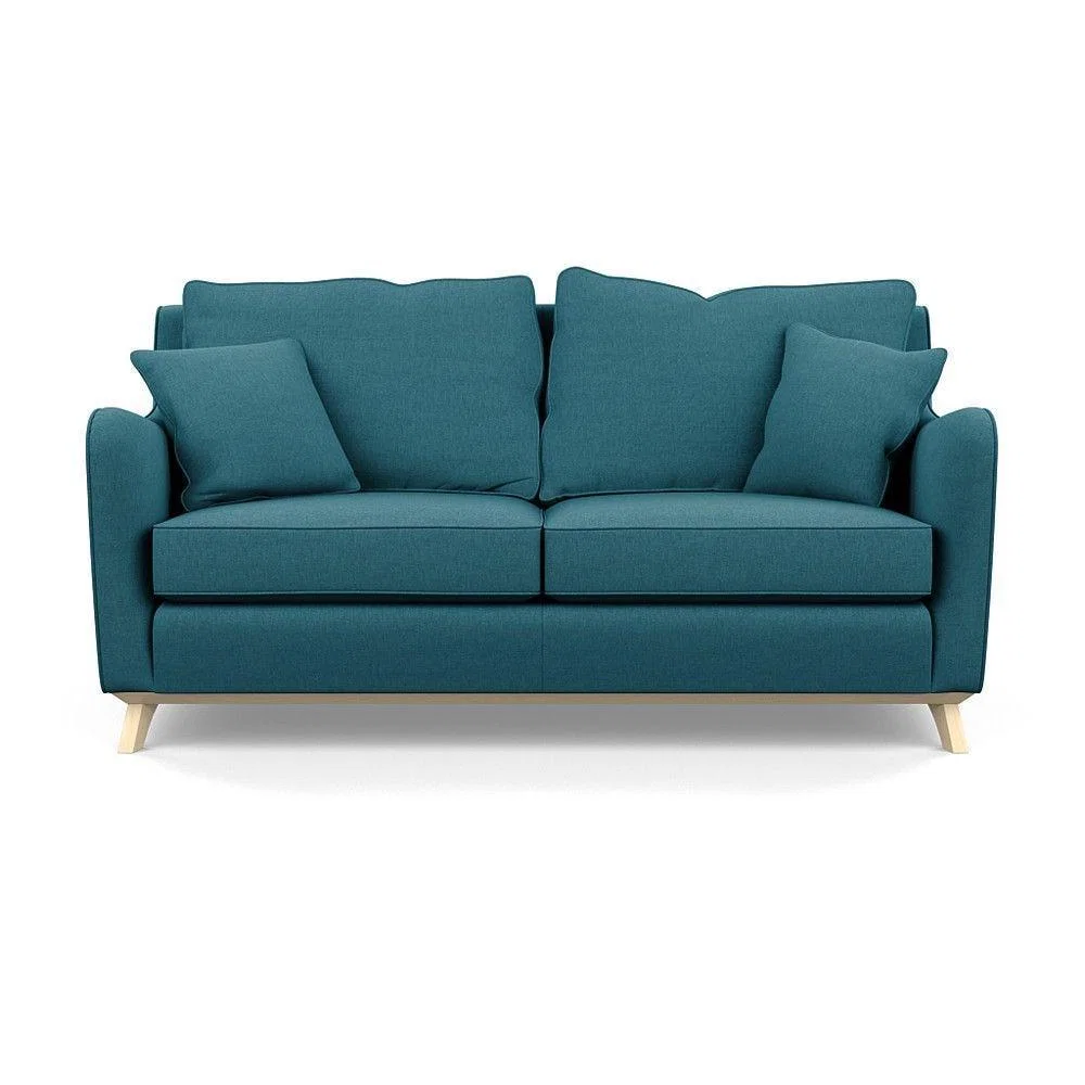 Heal's Ravello 3 Seater Sofa Linen Mix Hessian Natural - Heal's UK Furniture – image 22