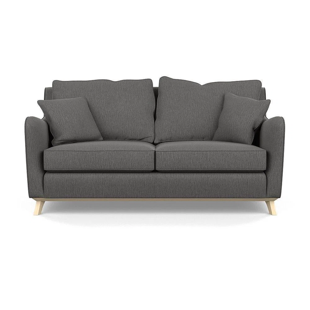 Heal's Ravello 3 Seater Sofa Linen Mix Hessian Natural - Heal's UK Furniture – image 23