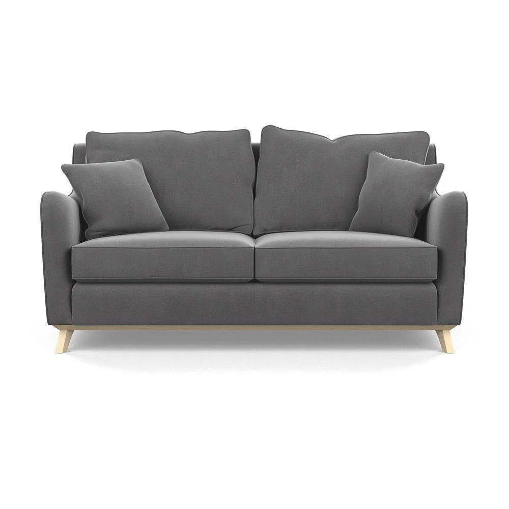 Heal's Ravello 3 Seater Sofa Linen Mix Hessian Natural - Heal's UK Furniture – image 25