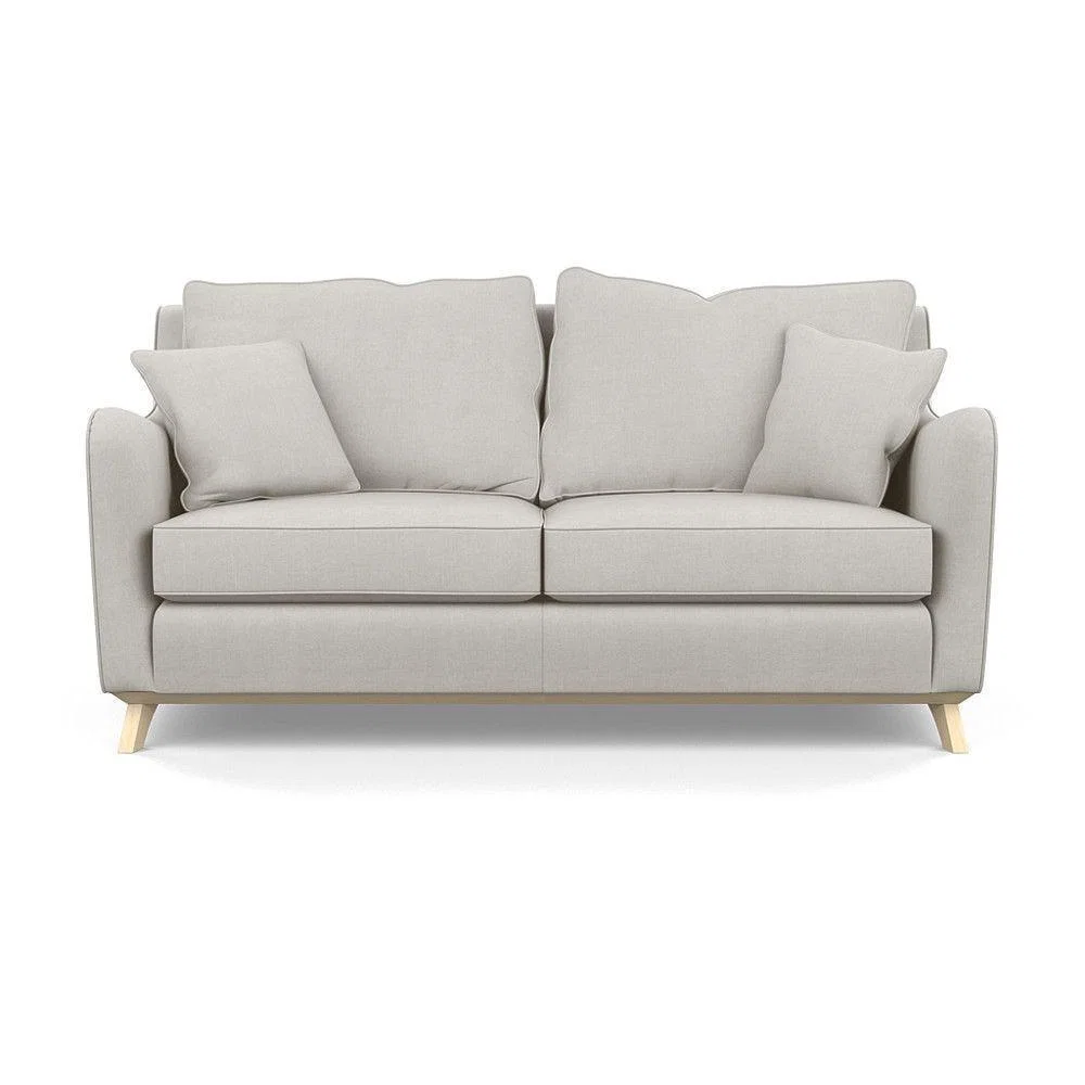 Heal's Ravello 3 Seater Sofa Linen Mix Hessian Natural - Heal's UK Furniture – image 60