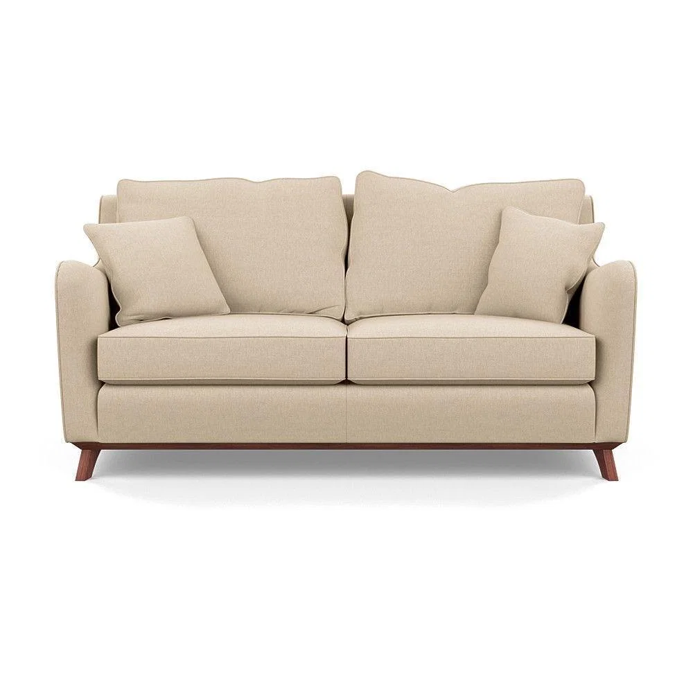 Heal's Ravello 3 Seater Sofa Linen Mix Hessian Natural - Heal's UK Furniture – image 84