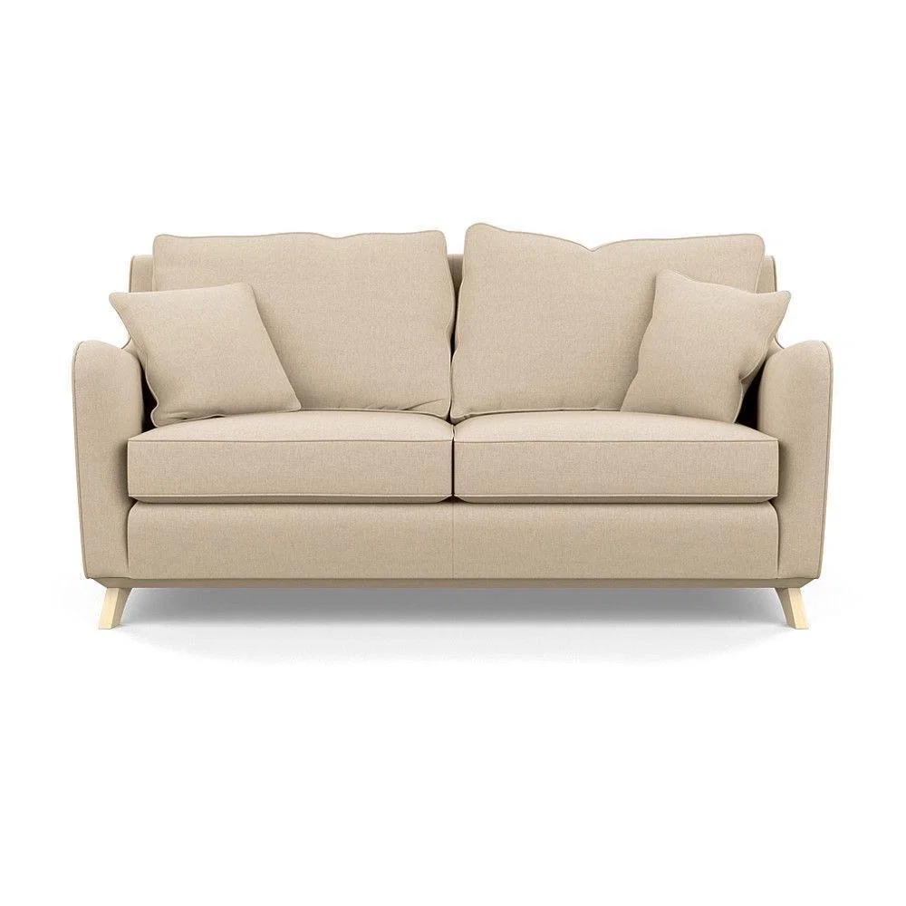 Heal's Ravello 3 Seater Sofa Linen Mix Hessian Natural - Heal's UK Furniture – image 87