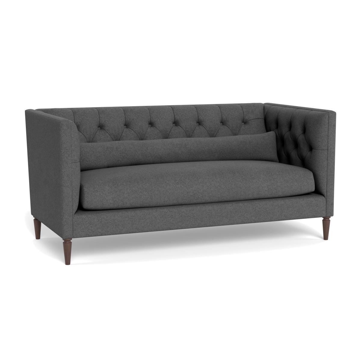 Heal's Balmoral 3 Seater Sofa Boucle Steel Natural Oak Feet – image 1