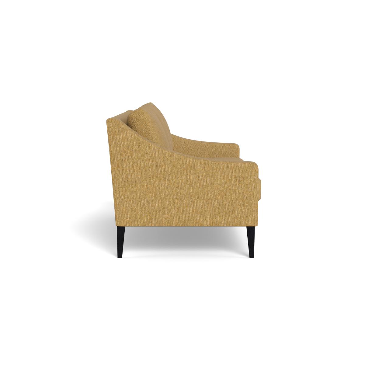 Heal's Richmond 3 Seater Sofa Boucle Tweed Citrine Natural Beech Feet – image 3