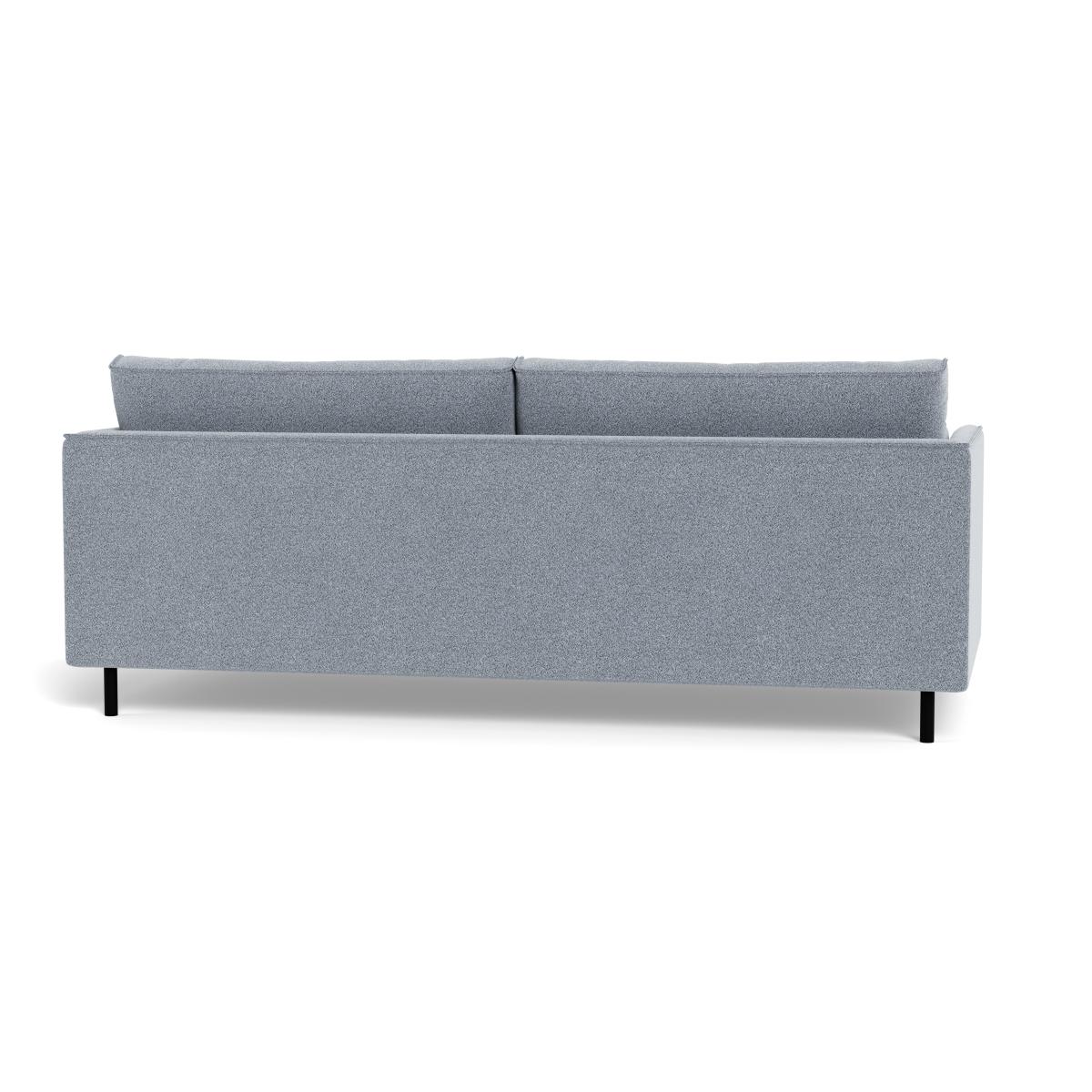 Heal's Tortona 3 Seater Sofa Boucle Steel Black Feet – image 5