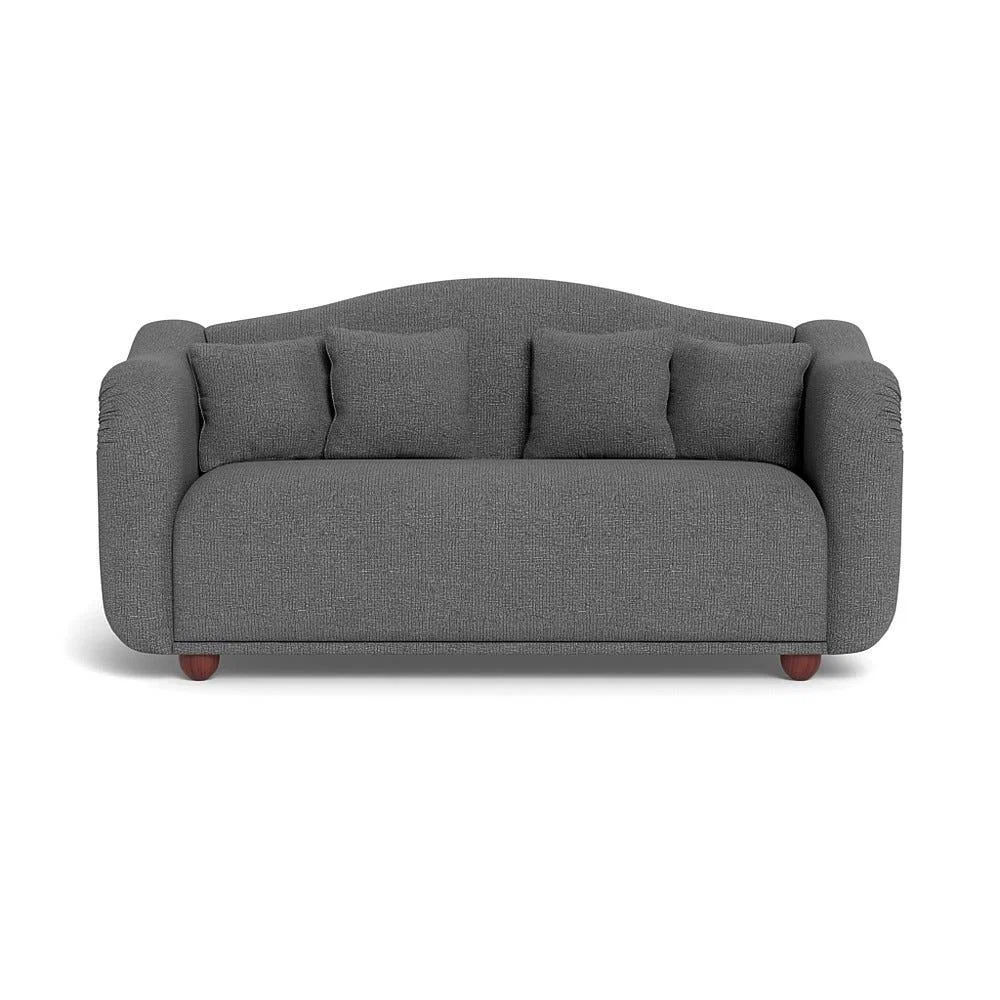 Heal's Tetbury 3 Seater Sofa Tejo Recycled Noir Walnut Stained Beech Feet – image 2