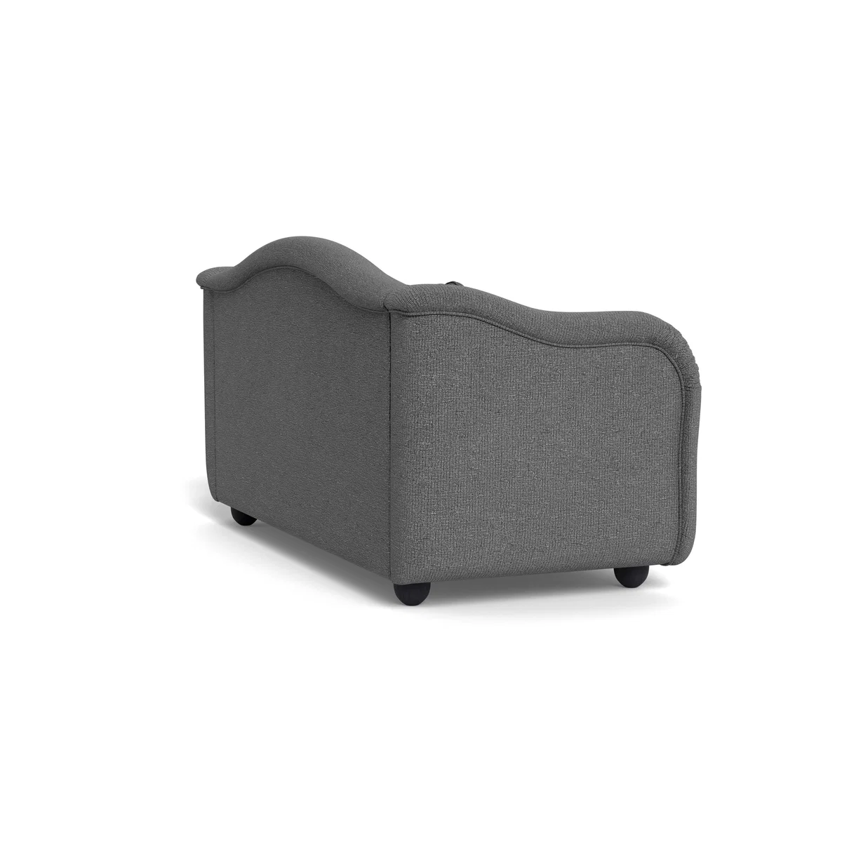 Heal's Tetbury 3 Seater Sofa Tejo Recycled Noir Walnut Stained Beech Feet – image 5