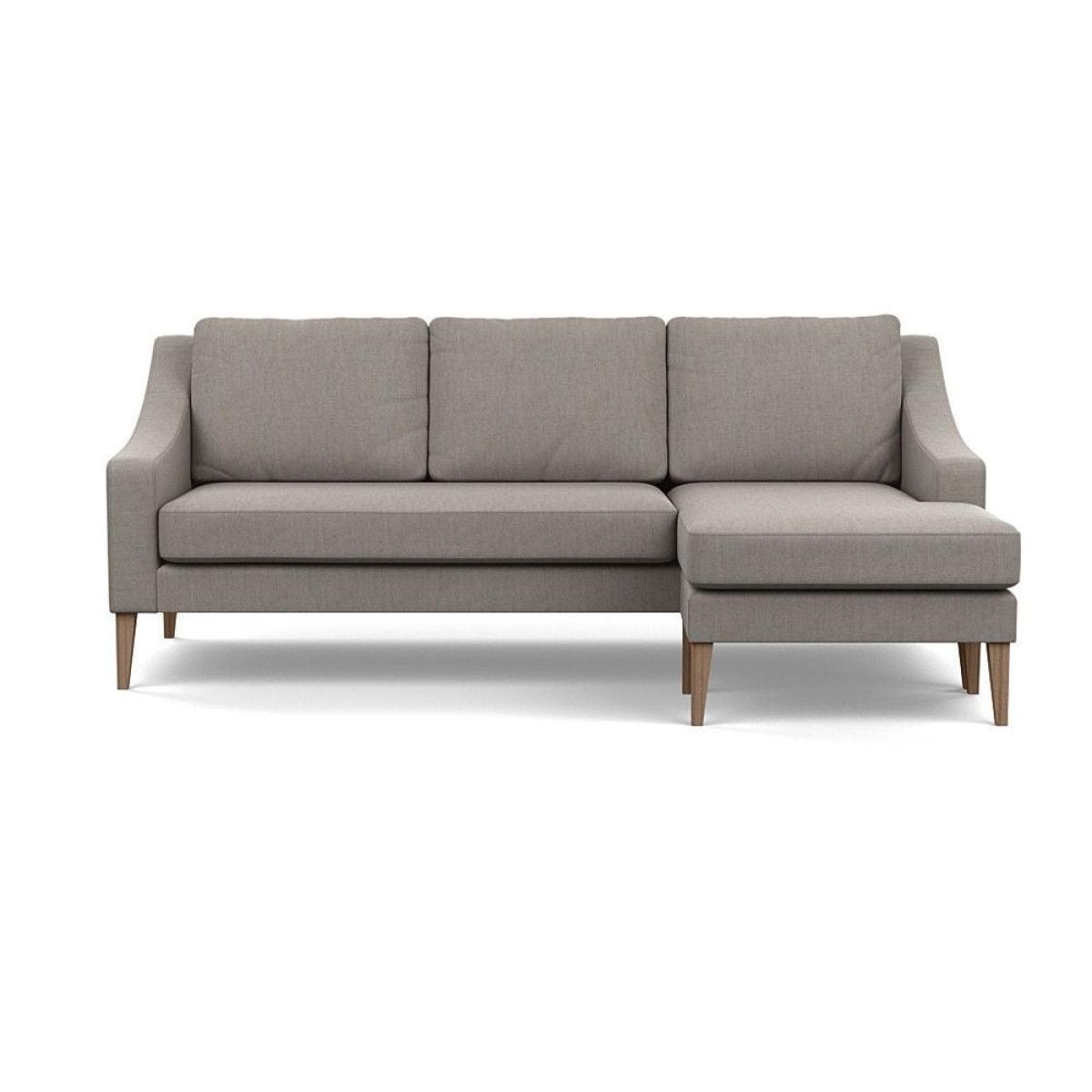 Heal's Eton 3 Seater Sofa Smart Luxe Velvet Mushroom Black Feet - Heal's UK Furniture – image 12
