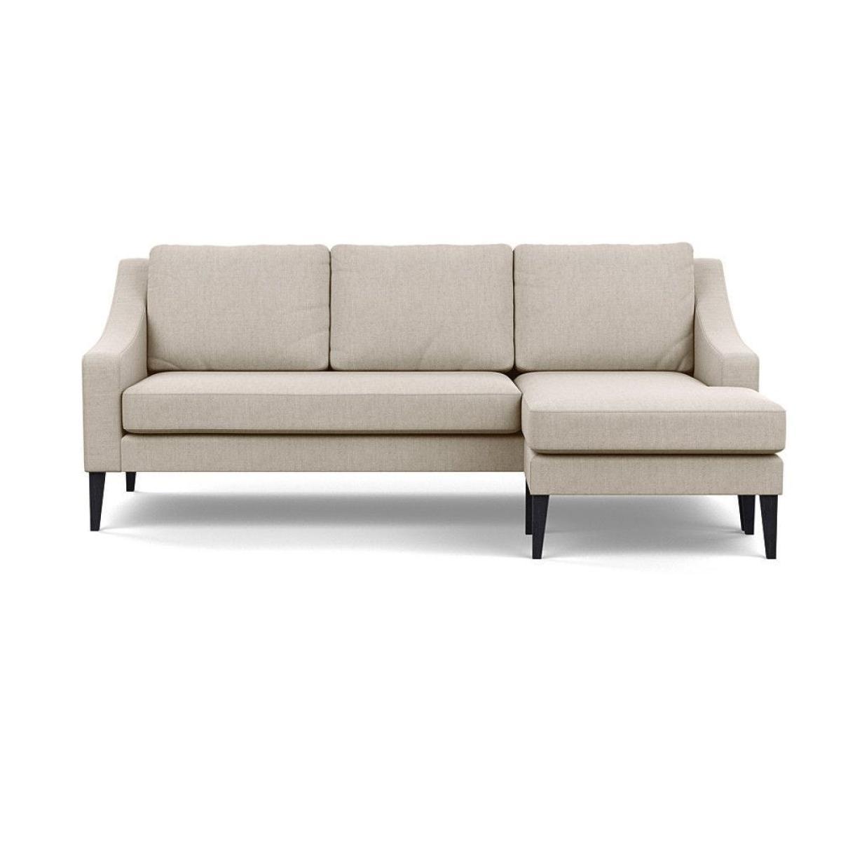 Heal's Eton 3 Seater Sofa Smart Luxe Velvet Mushroom Black Feet - Heal's UK Furniture – image 13