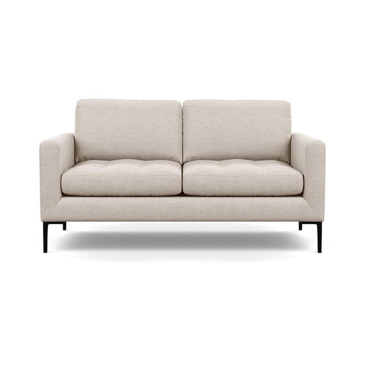 Heal's Eton 3 Seater Sofa Smart Luxe Velvet Mushroom Black Feet - Heal's UK Furniture – image 16