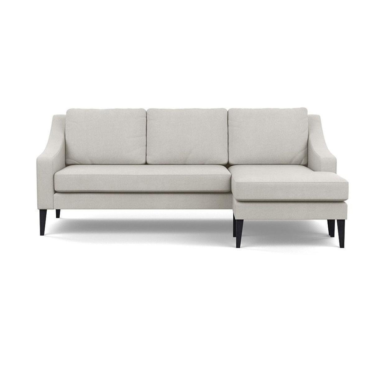 Heal's Eton 3 Seater Sofa Smart Luxe Velvet Mushroom Black Feet - Heal's UK Furniture – image 19