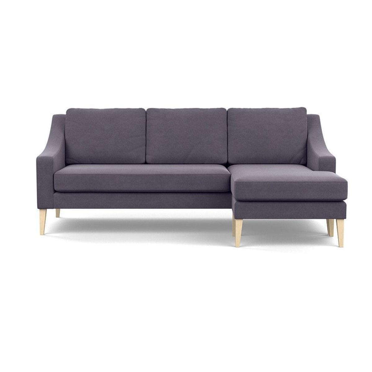 Heal's Eton 3 Seater Sofa Smart Luxe Velvet Mushroom Black Feet - Heal's UK Furniture – image 3