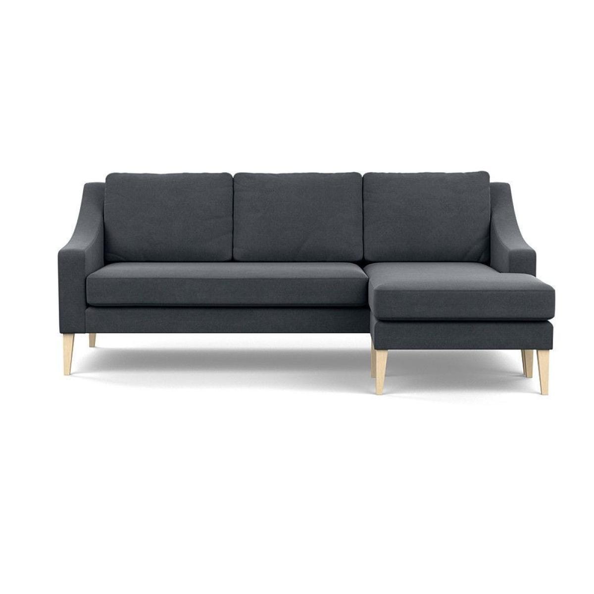 Heal's Eton 3 Seater Sofa Smart Luxe Velvet Mushroom Black Feet - Heal's UK Furniture – image 26
