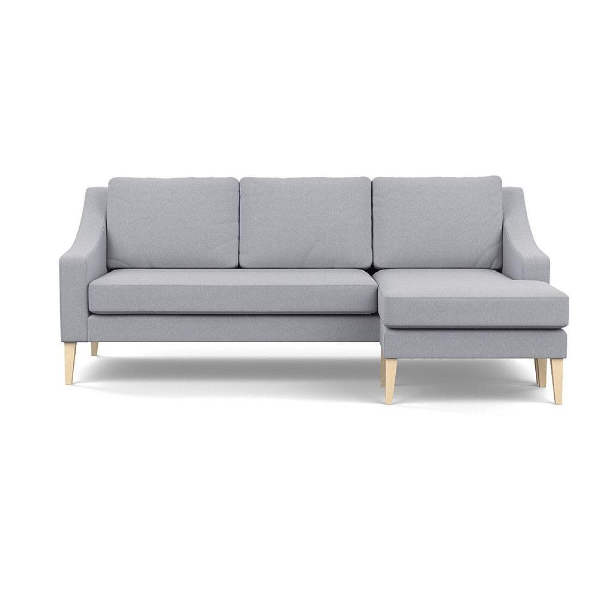 Heal's Eton 3 Seater Sofa Smart Luxe Velvet Mushroom Black Feet - Heal's UK Furniture – image 5