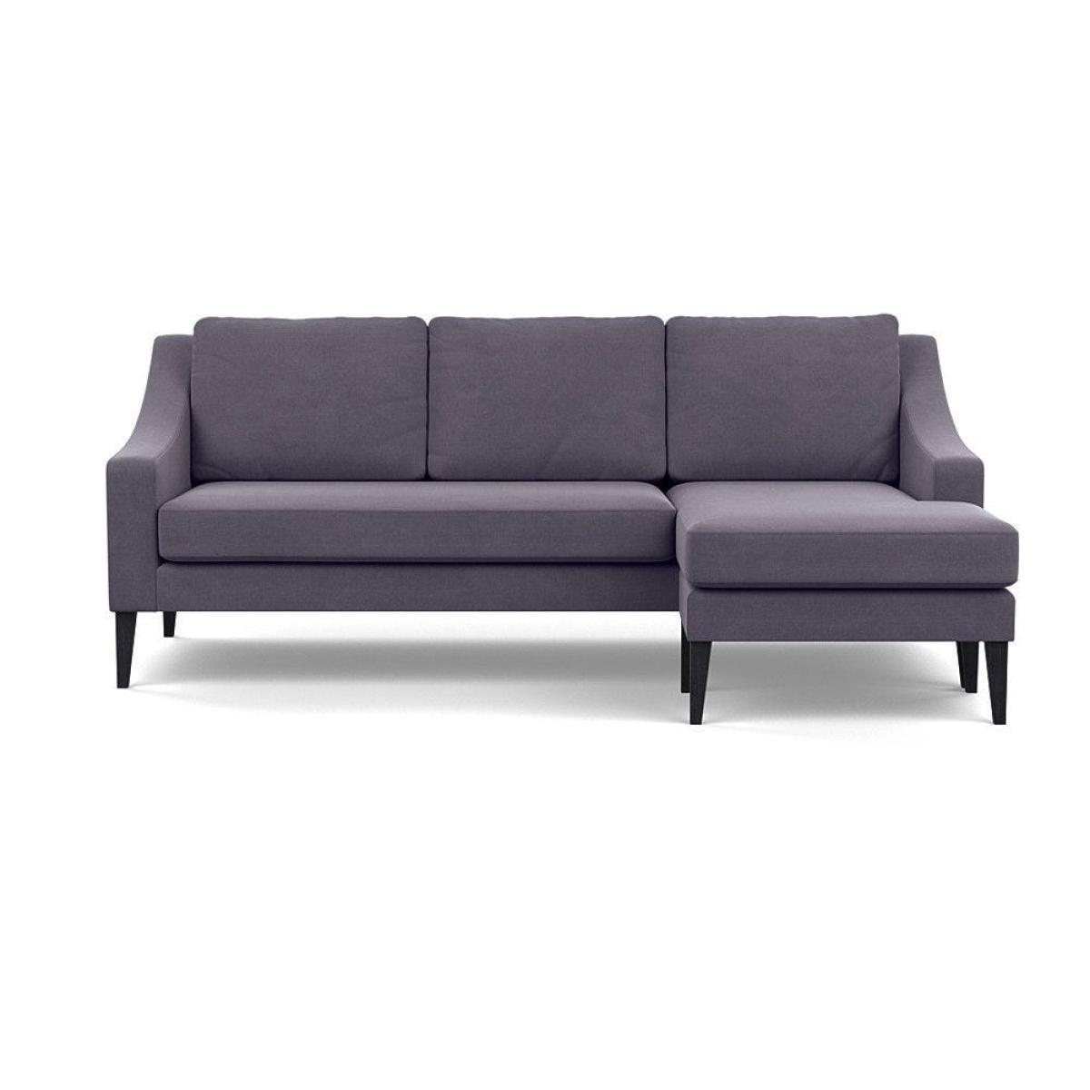 Heal's Eton 3 Seater Sofa Smart Luxe Velvet Mushroom Black Feet - Heal's UK Furniture – image 7