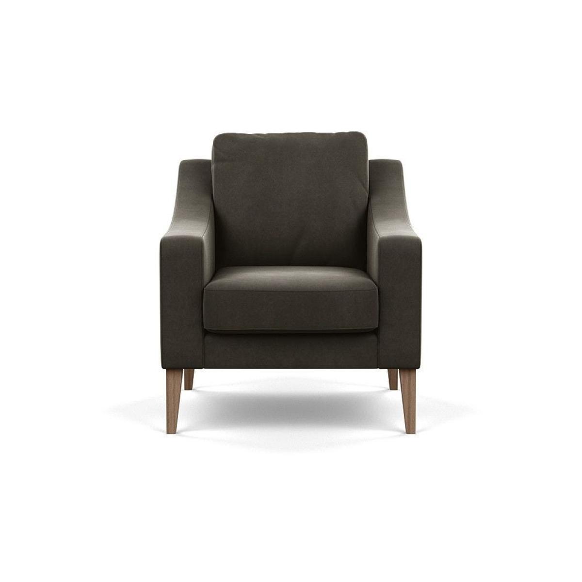 Heal's Eton 3 Seater Sofa Smart Luxe Velvet Mushroom Black Feet - Heal's UK Furniture – image 68