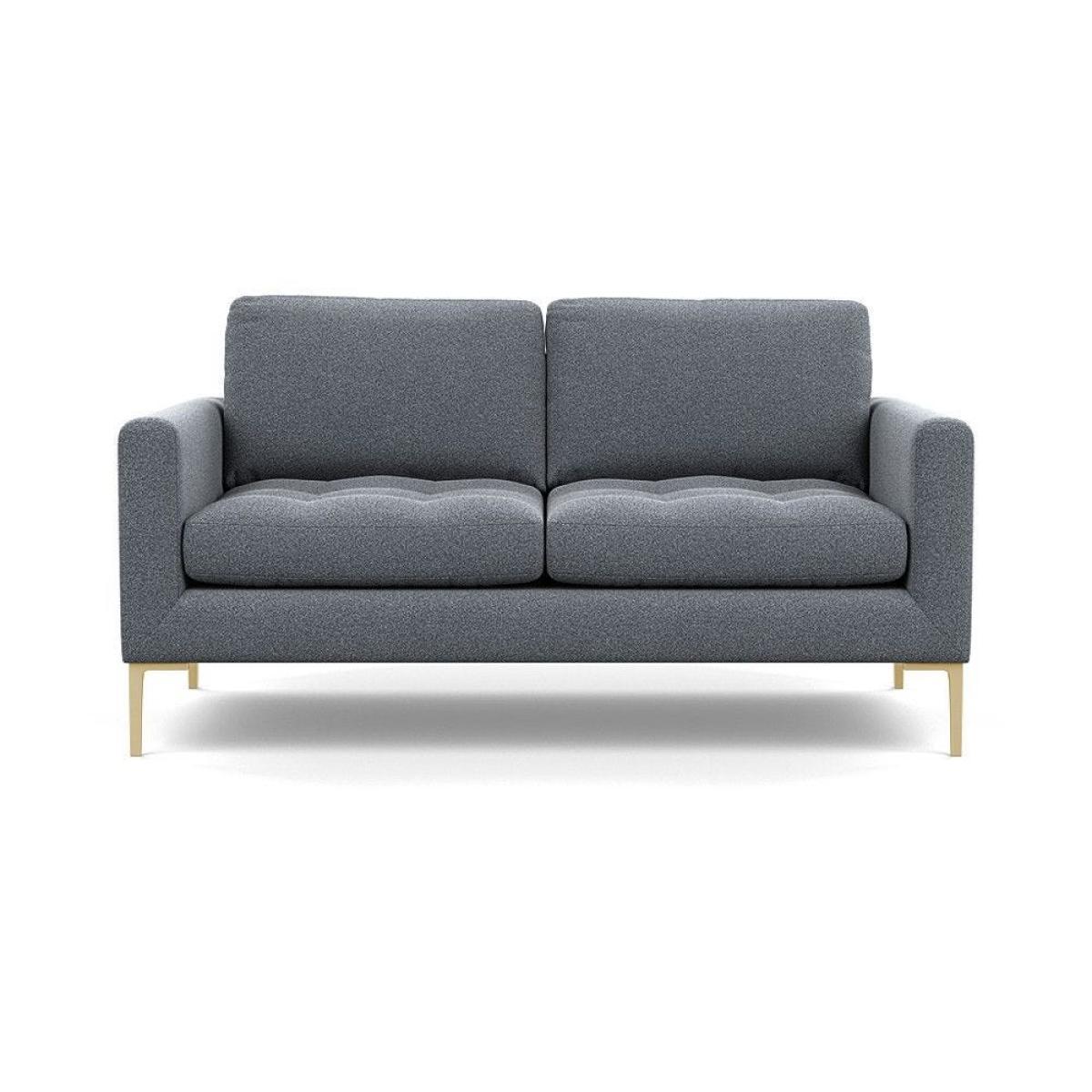 Heal's Eton 3 Seater Sofa Smart Luxe Velvet Mushroom Black Feet - Heal's UK Furniture – image 90