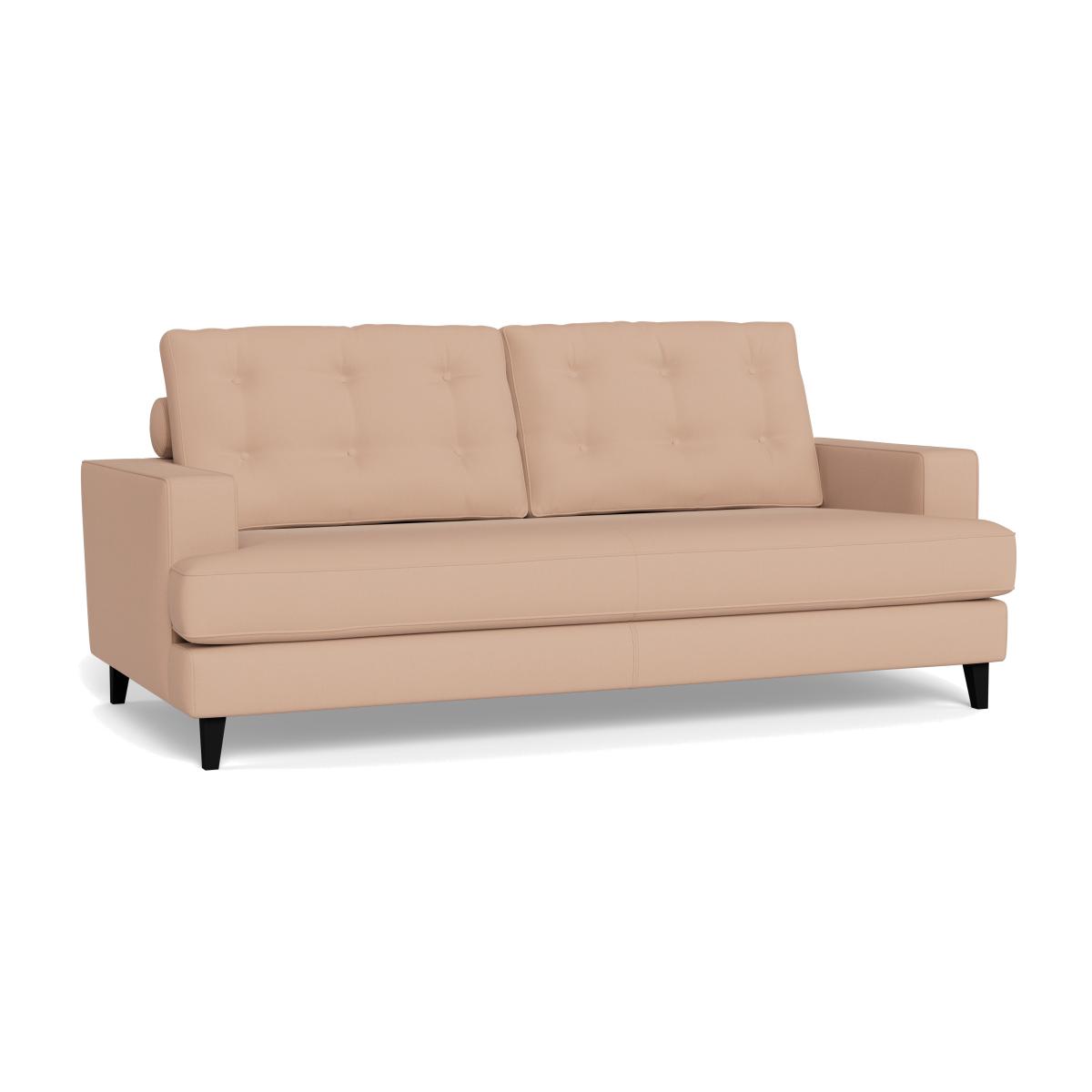 Heal's Mistral 3 Seater Sofa Capelo Linen-Cotton Rosedale Black Feet – image 1