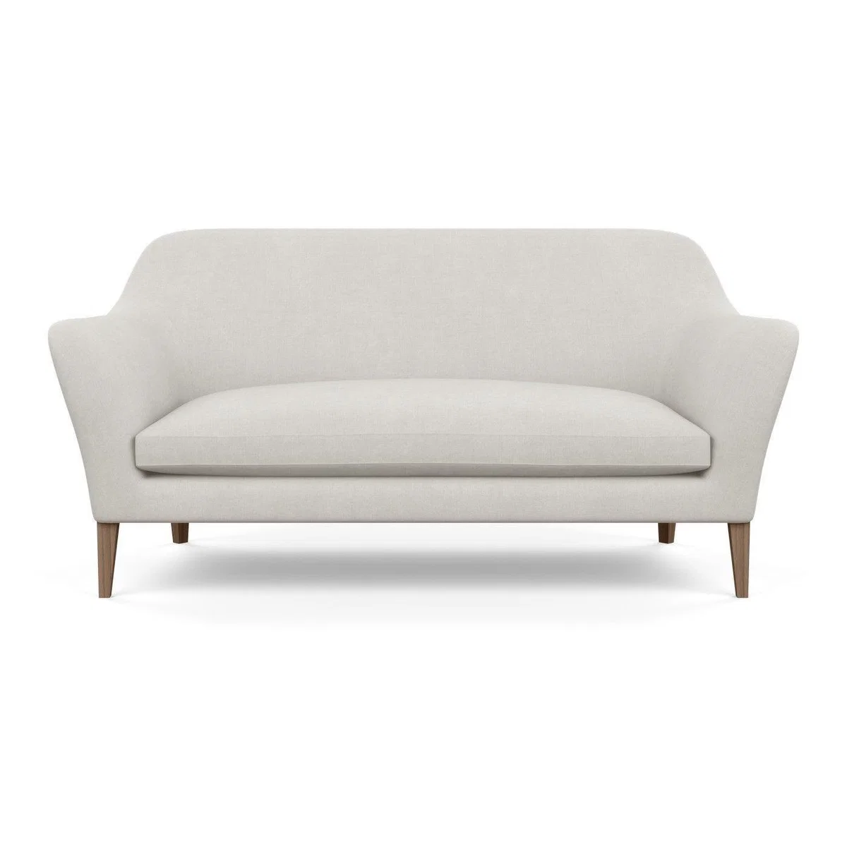 Heal's Wallis 3 Seater Sofa Melton Wool New Navy Natural Feet - Heal's UK Furniture – image 32