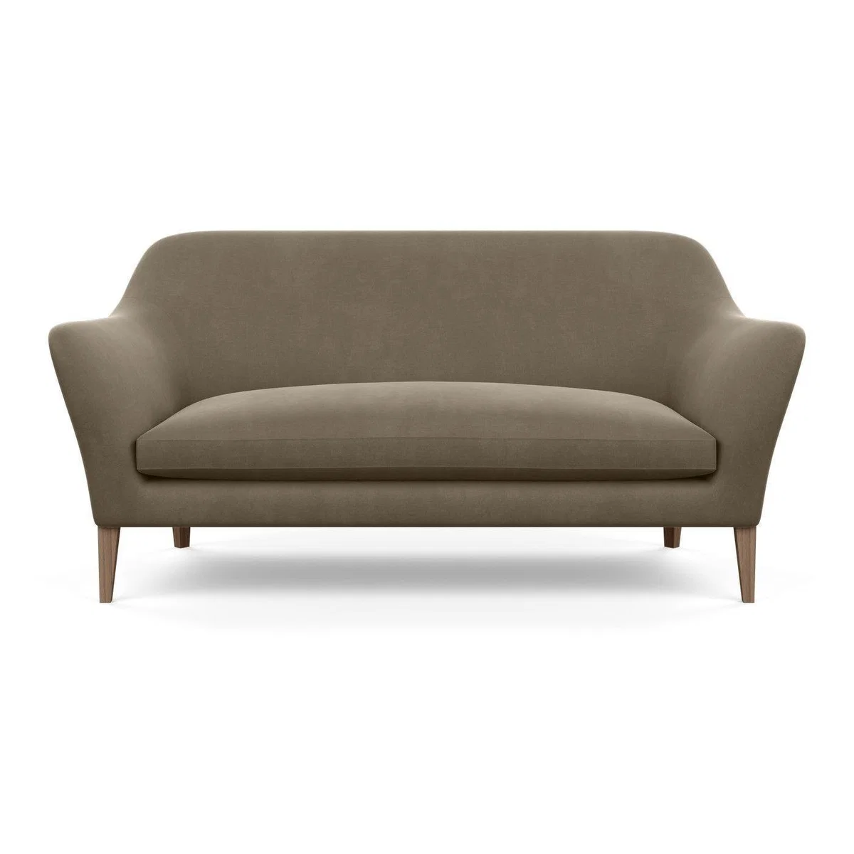 Heal's Wallis 3 Seater Sofa Melton Wool New Navy Natural Feet - Heal's UK Furniture – image 34