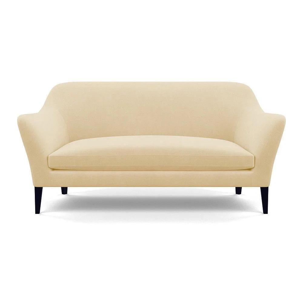 Heal's Wallis 3 Seater Sofa Melton Wool New Navy Natural Feet - Heal's UK Furniture – image 36