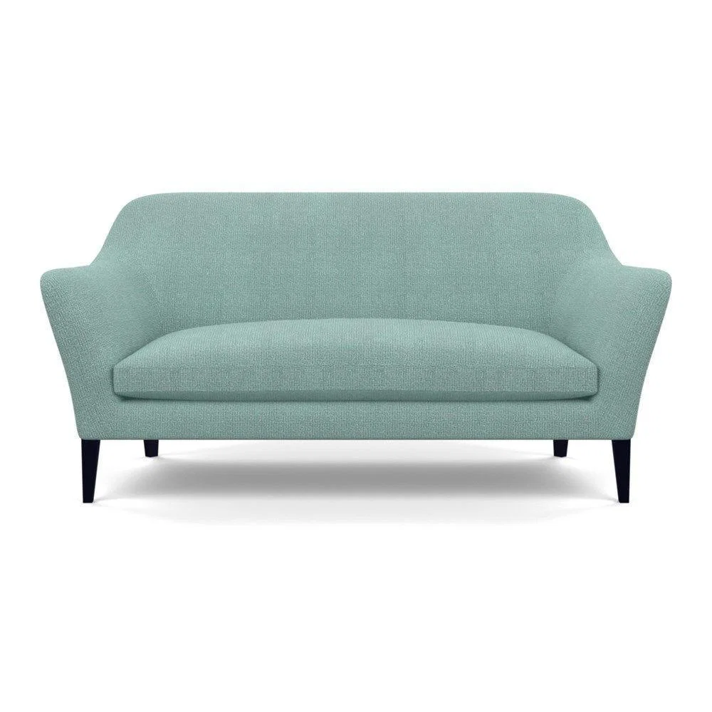 Heal's Wallis 3 Seater Sofa Melton Wool New Navy Natural Feet - Heal's UK Furniture – image 37