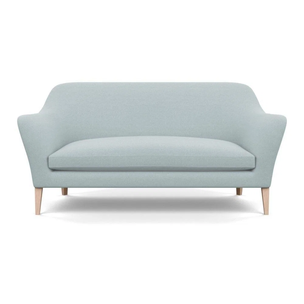 Heal's Wallis 3 Seater Sofa Melton Wool New Navy Natural Feet - Heal's UK Furniture – image 40