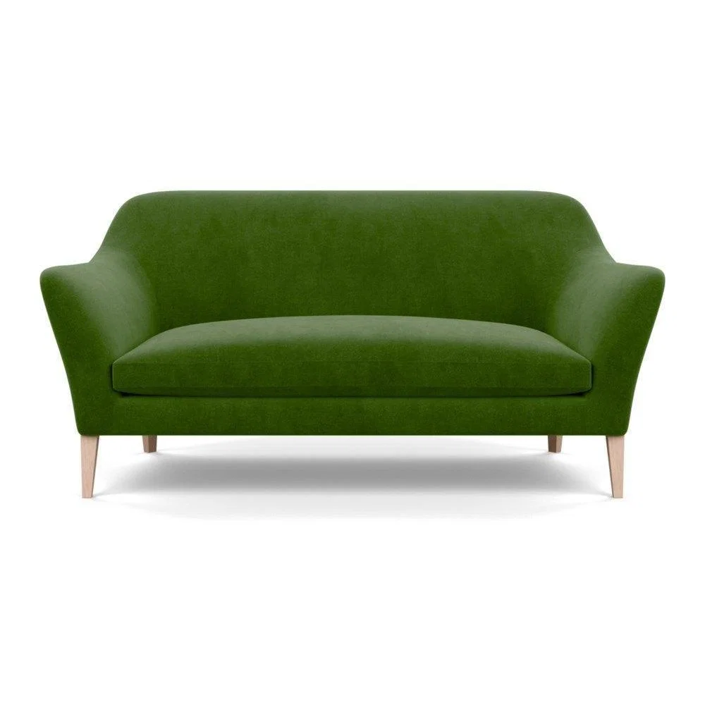 Heal's Wallis 3 Seater Sofa Melton Wool New Navy Natural Feet - Heal's UK Furniture – image 44