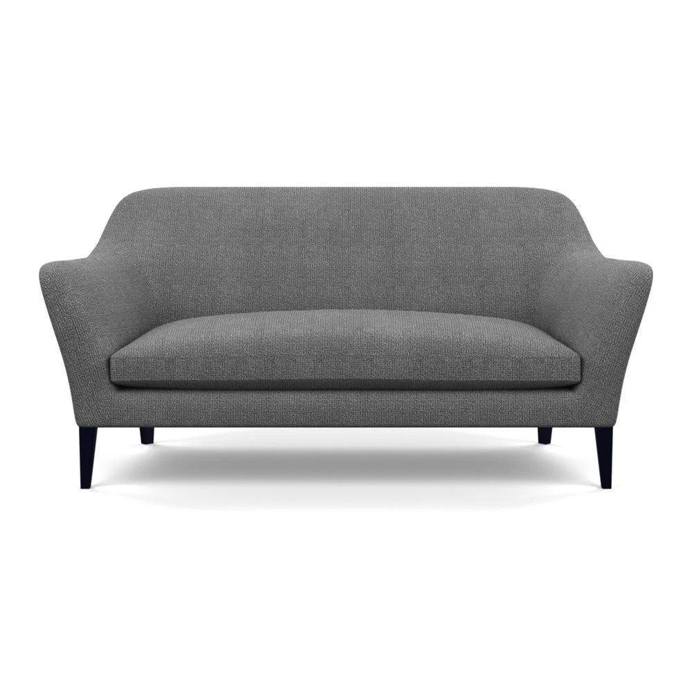 Heal's Wallis 3 Seater Sofa Melton Wool New Navy Natural Feet - Heal's UK Furniture – image 55
