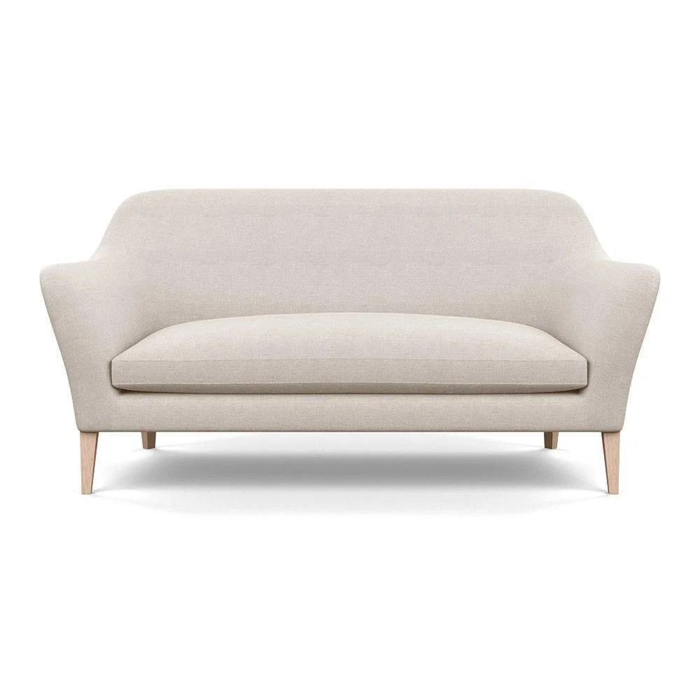 Heal's Wallis 3 Seater Sofa Melton Wool New Navy Natural Feet - Heal's UK Furniture – image 76
