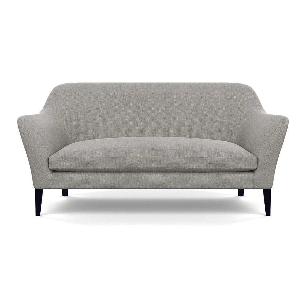 Heal's Wallis 3 Seater Sofa Melton Wool New Navy Natural Feet - Heal's UK Furniture – image 77