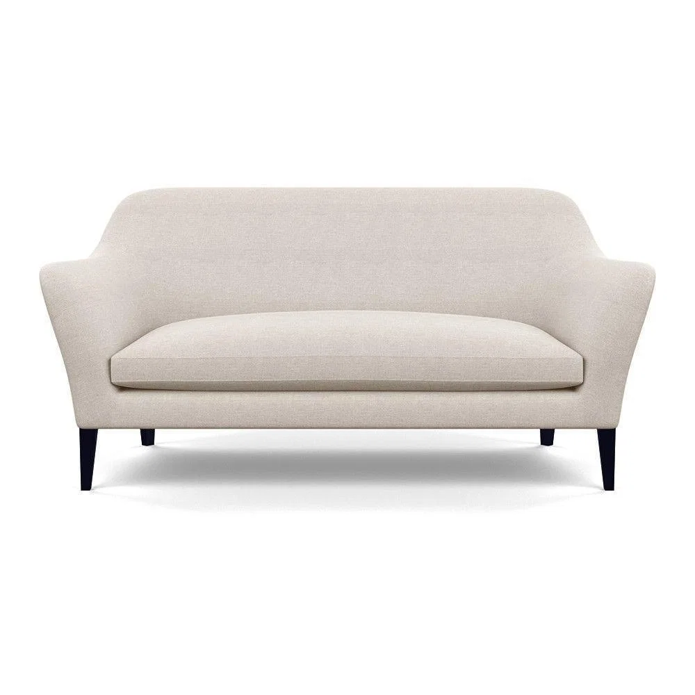 Heal's Wallis 3 Seater Sofa Melton Wool New Navy Natural Feet - Heal's UK Furniture – image 78