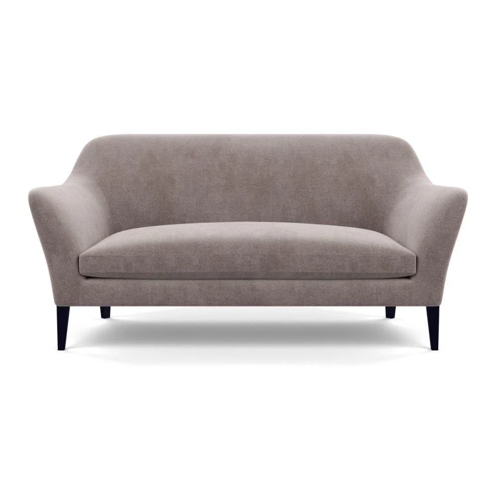 Heal's Wallis 3 Seater Sofa Melton Wool New Navy Natural Feet - Heal's UK Furniture – image 87