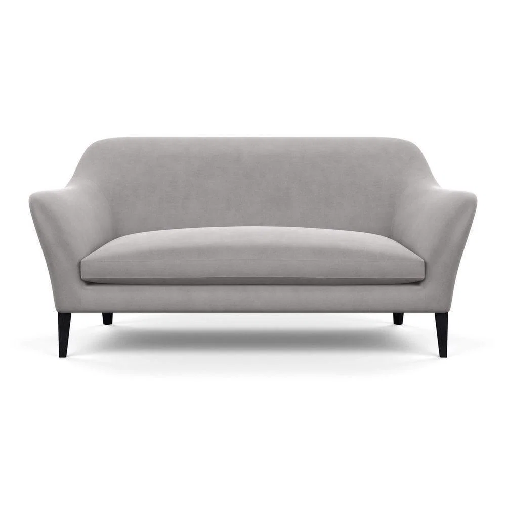 Heal's Wallis 3 Seater Sofa Melton Wool New Navy Natural Feet - Heal's UK Furniture – image 92
