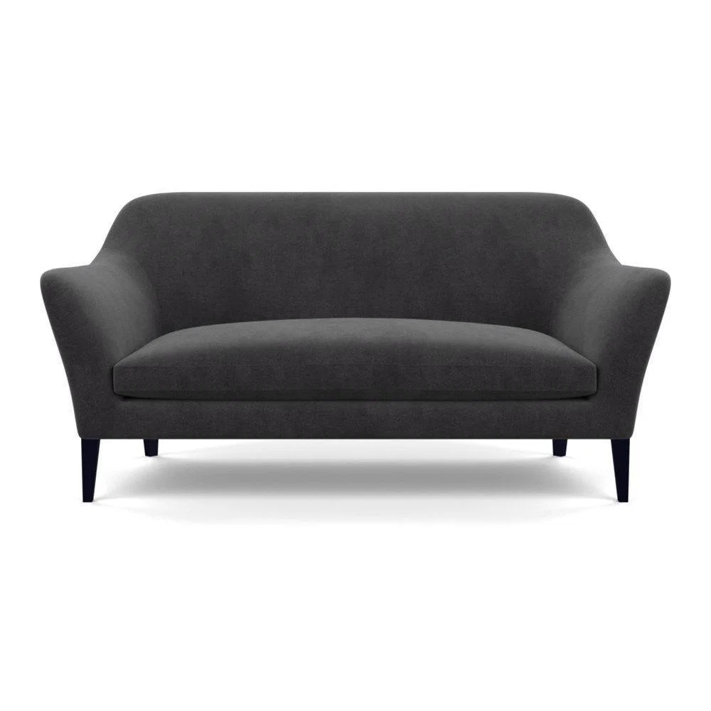 Heal's Wallis 3 Seater Sofa Melton Wool New Navy Natural Feet - Heal's UK Furniture – image 93