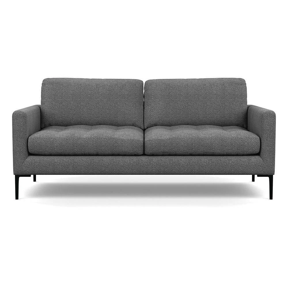 Heal's Eton 3 Seater Sofa Tejo Recycled Noir Black Feet – image 2