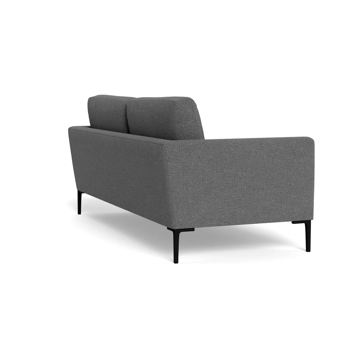 Heal's Eton 3 Seater Sofa Tejo Recycled Noir Black Feet – image 5