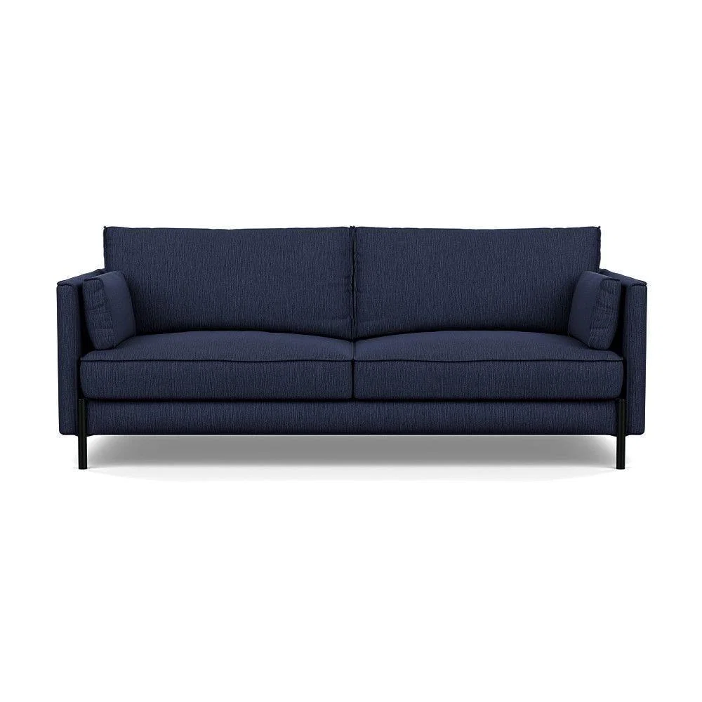 Heal's Tortona 3 Seater Sofa Velvet Teal - Heal's UK Furniture – image 2
