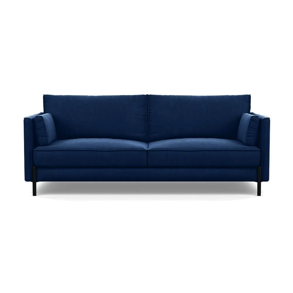 Heal's Tortona 3 Seater Sofa Velvet Teal - Heal's UK Furniture – image 11