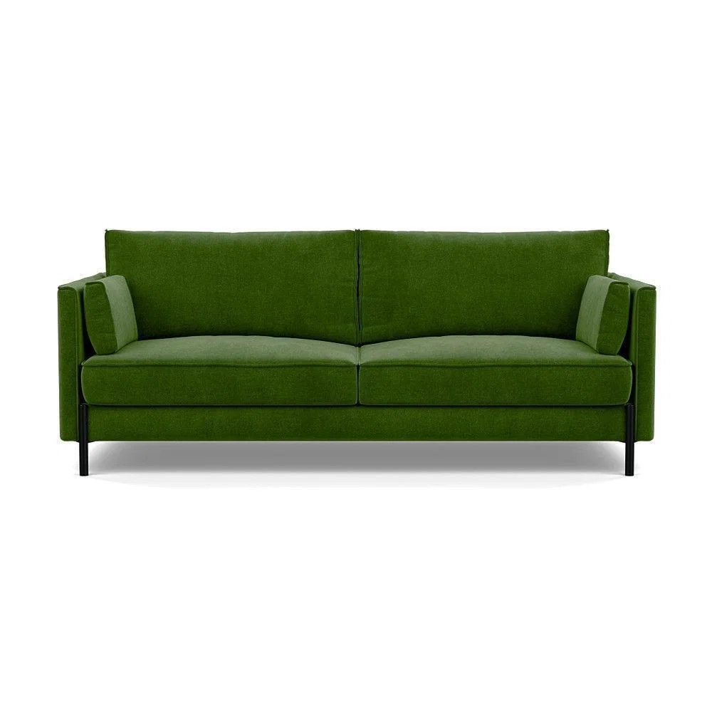 Heal's Tortona 3 Seater Sofa Velvet Teal - Heal's UK Furniture – image 12