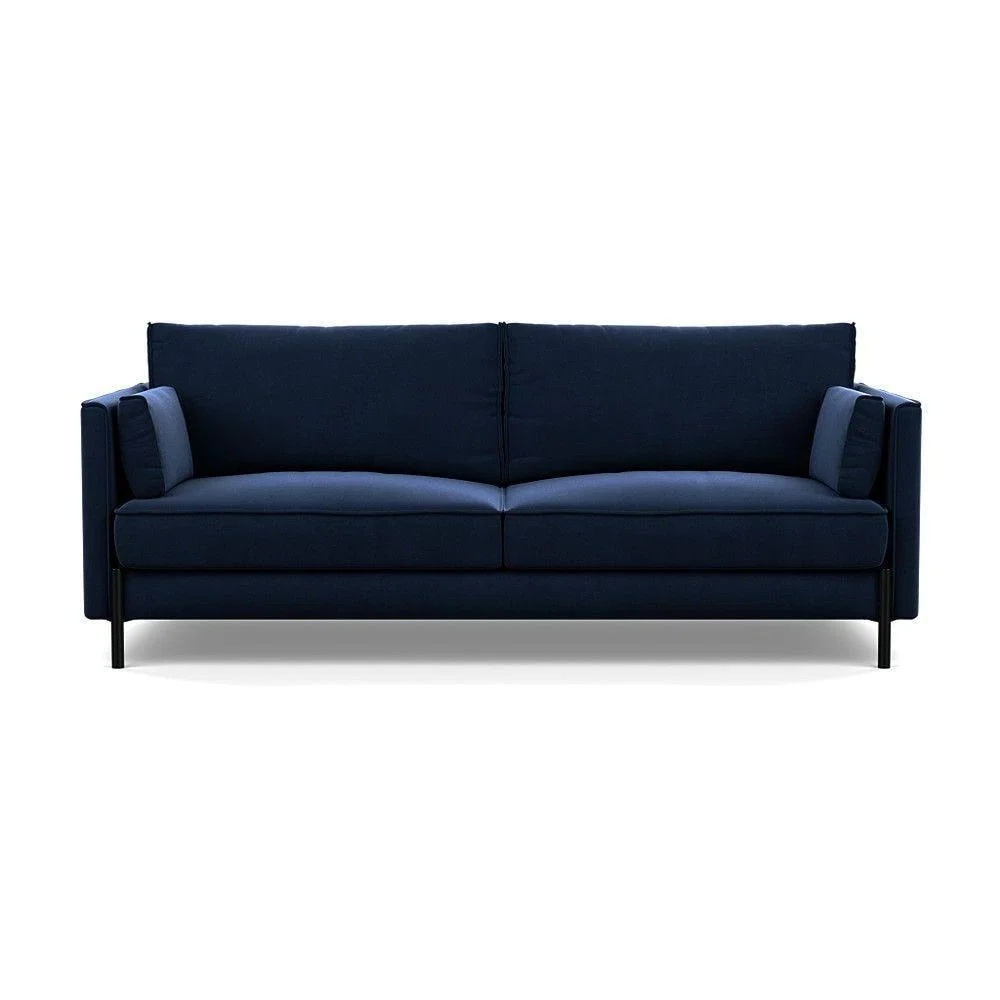 Heal's Tortona 3 Seater Sofa Velvet Teal - Heal's UK Furniture – image 33