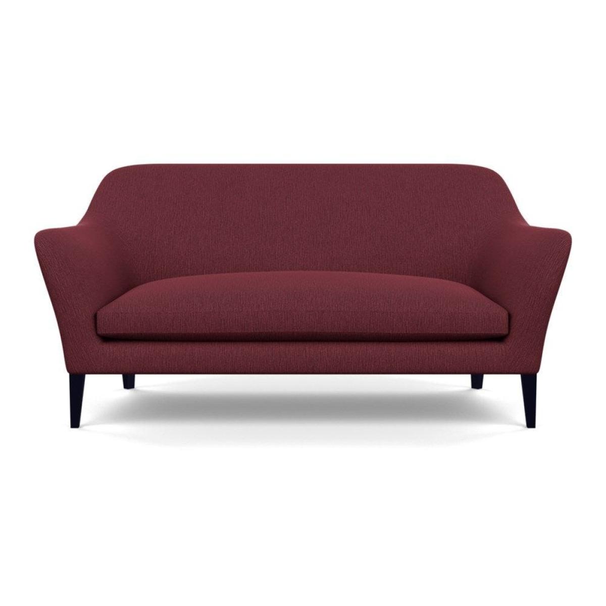 Heal's Wallis 3 Seater Sofa Capelo Linen-Cotton Etruscan Red Natural Feet – image 17
