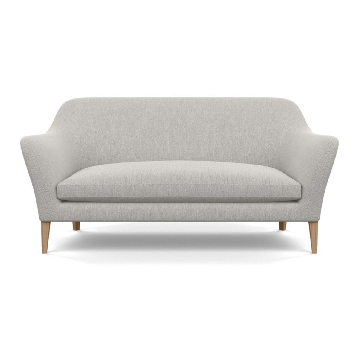 Heal's Wallis 3 Seater Sofa Capelo Linen-Cotton Etruscan Red Natural Feet – image 19