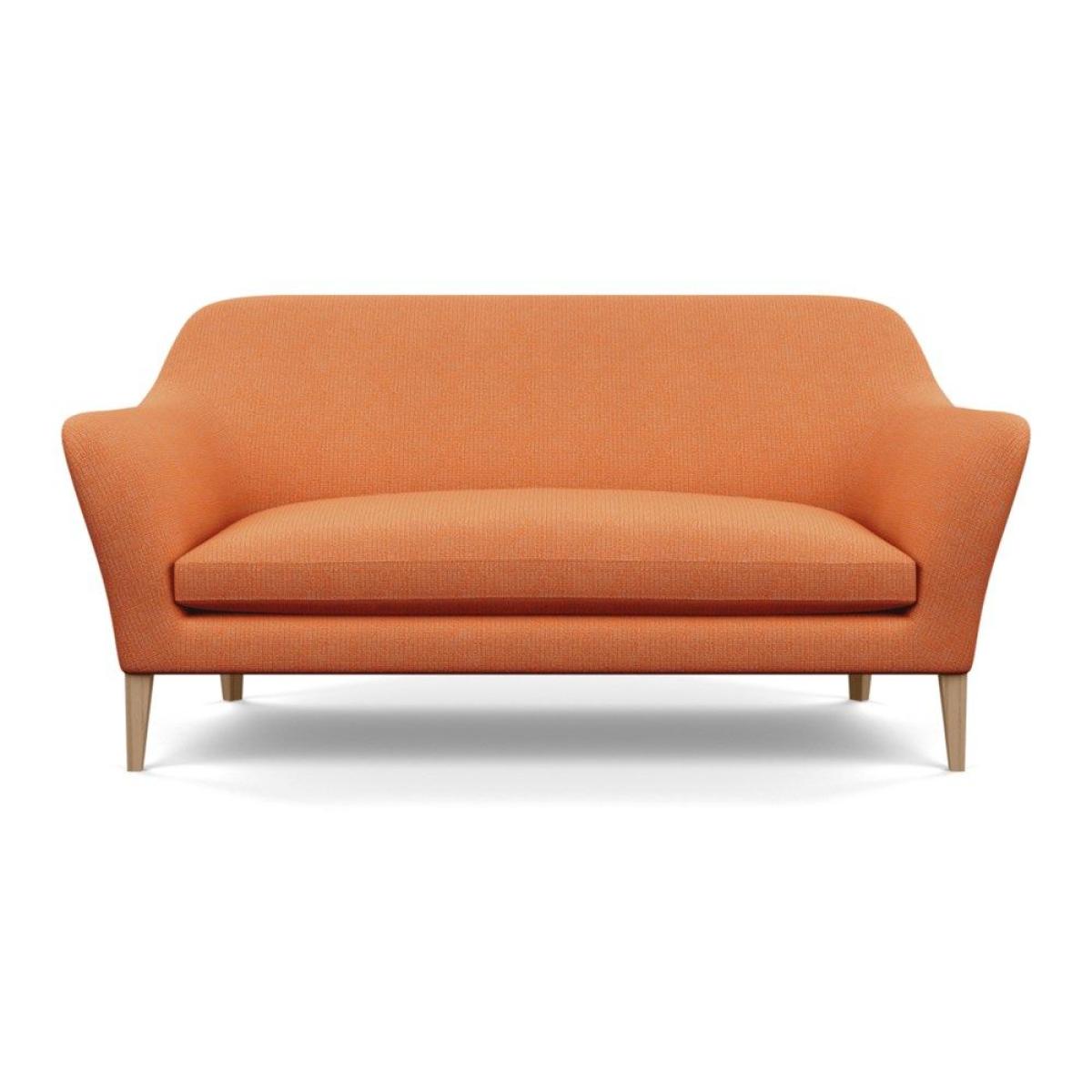 Heal's Wallis 3 Seater Sofa Capelo Linen-Cotton Etruscan Red Natural Feet – image 47