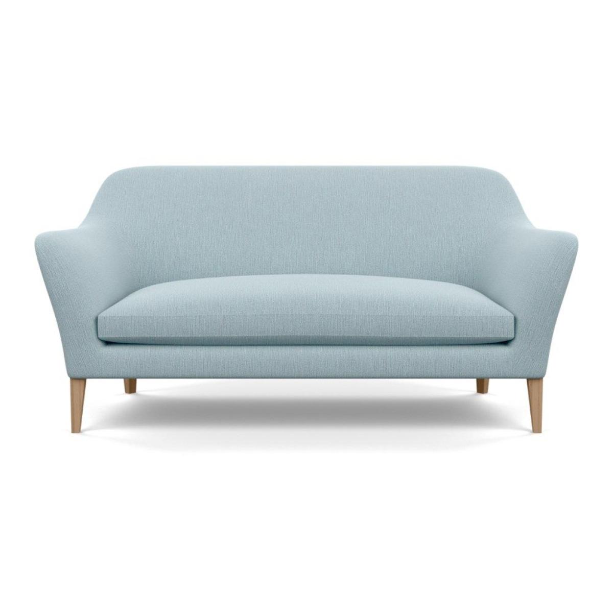Heal's Wallis 3 Seater Sofa Capelo Linen-Cotton Etruscan Red Natural Feet – image 55