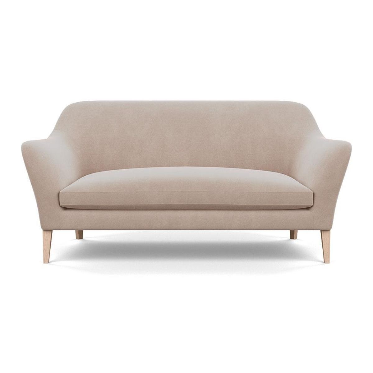 Heal's Wallis 3 Seater Sofa Capelo Linen-Cotton Etruscan Red Natural Feet – image 85