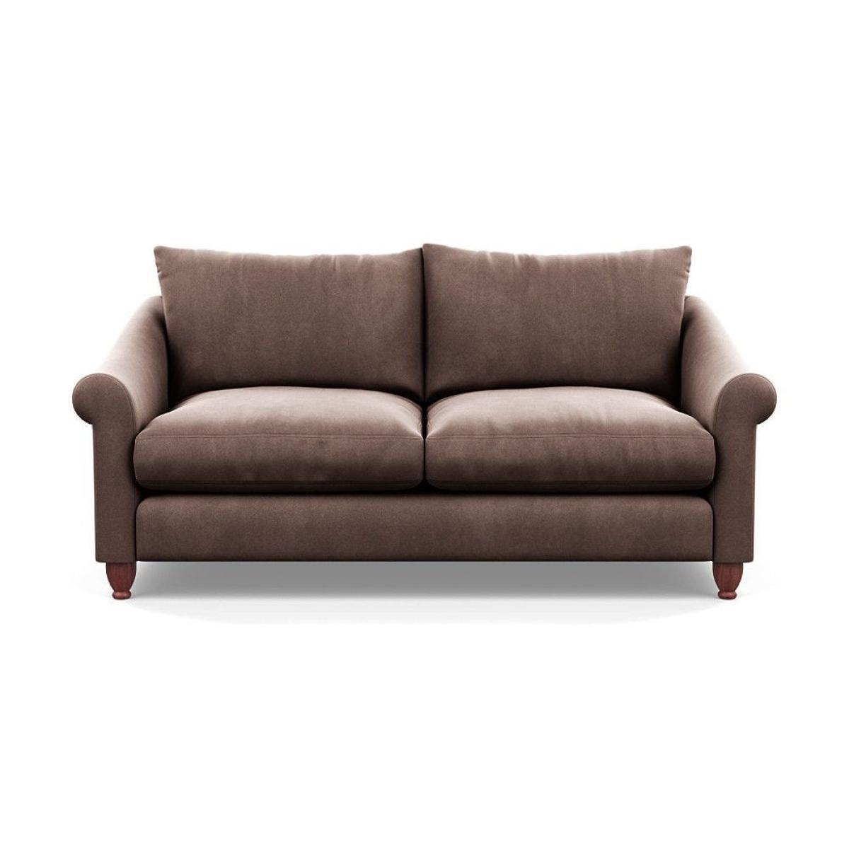 Heal's Devon 3 Seater Brushed Cotton Mist Natural Ash Feet - Heal's UK Furniture – image 2