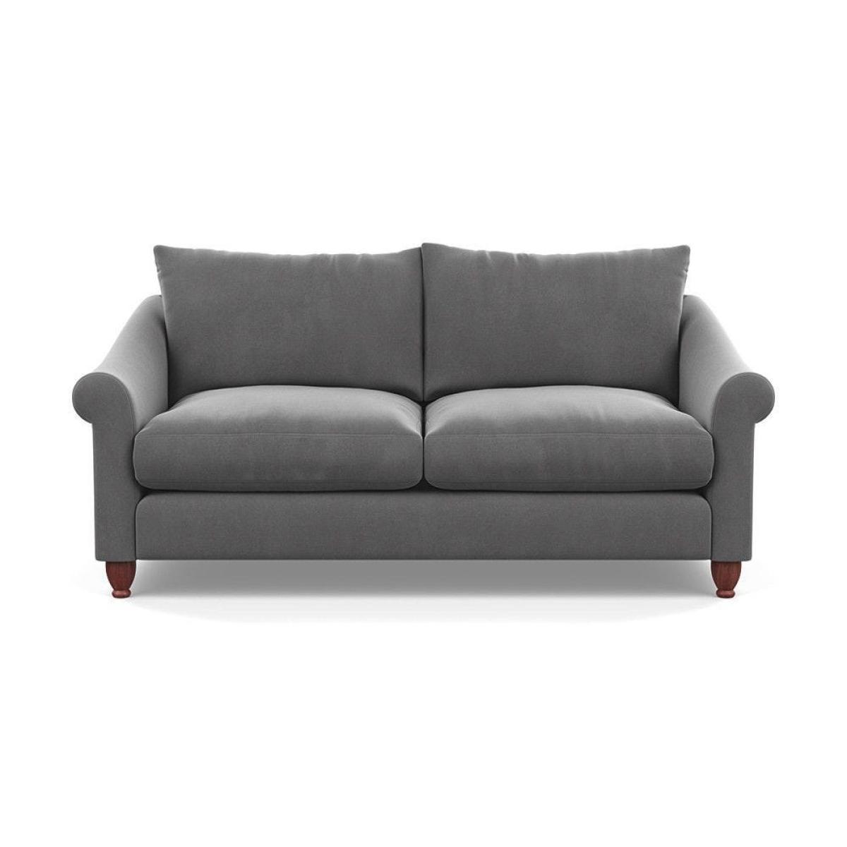 Heal's Devon 3 Seater Brushed Cotton Mist Natural Ash Feet - Heal's UK Furniture – image 24