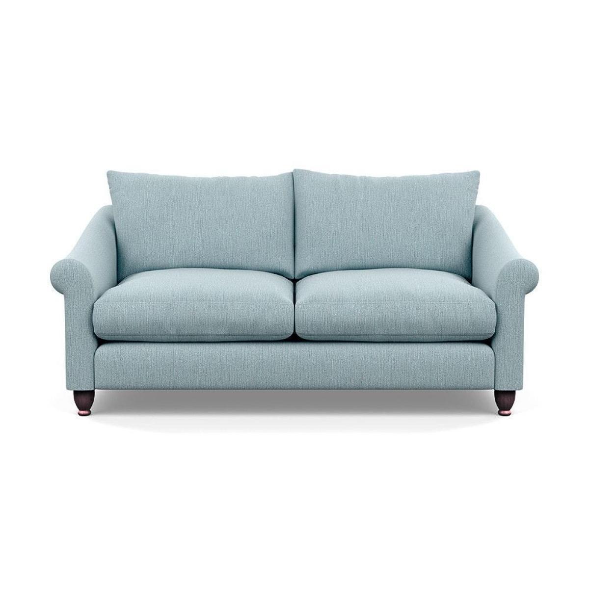 Heal's Devon 3 Seater Brushed Cotton Mist Natural Ash Feet - Heal's UK Furniture – image 35
